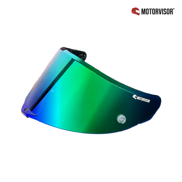 Viseira Aurora Borealis Green para AGV - PISTA / GPR / GPRR / CORSA / R / RACE 3